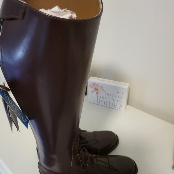 Hipar Leather Dress Riding Boots - Picture 7 of 8